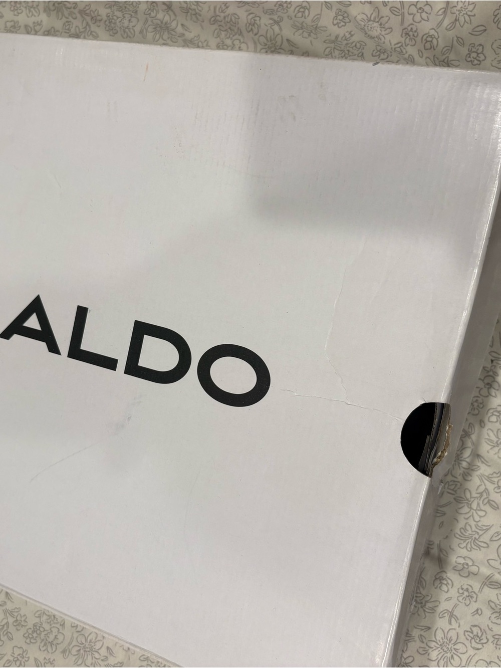 Aldo Black Chunky Platform Ankle Boots - Picture 5 of 6